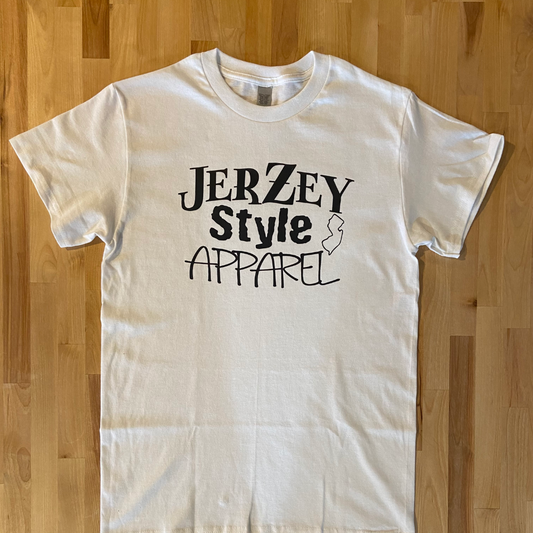 JSA Logo on White T-Shirt