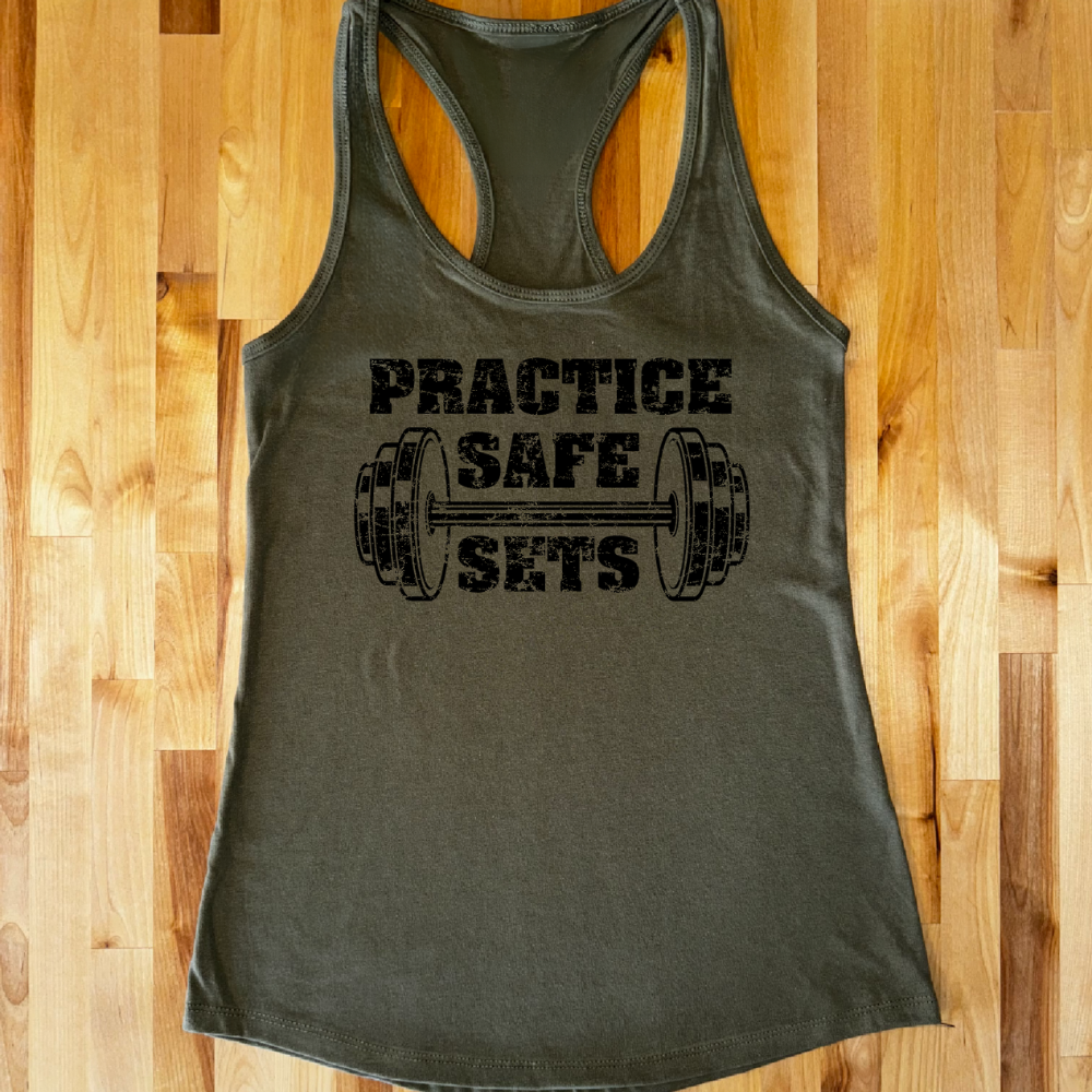 Practice Safe Sets Ladies Tank