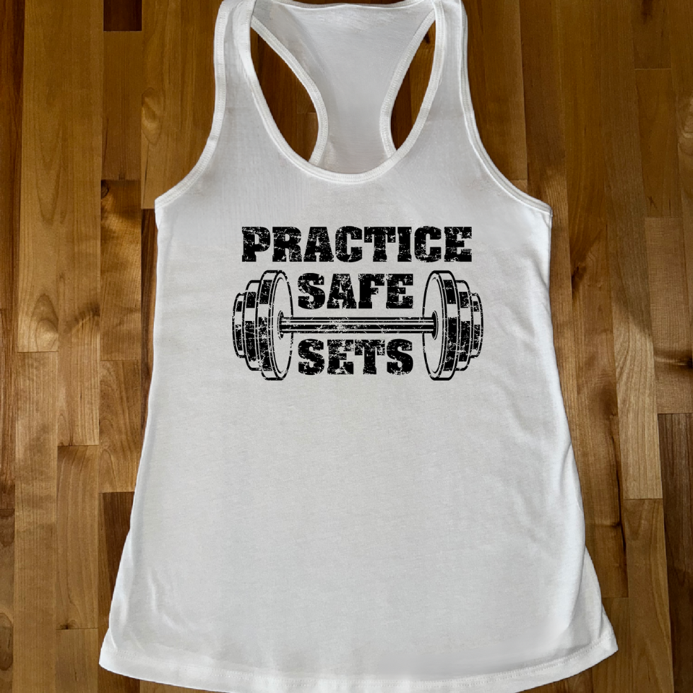 Practice Safe Sets Ladies Tank