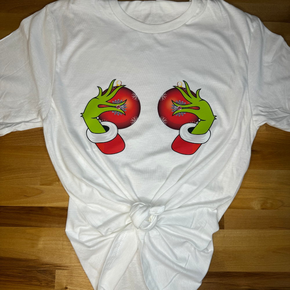 Grinch Pinch Ornament T-Shirt