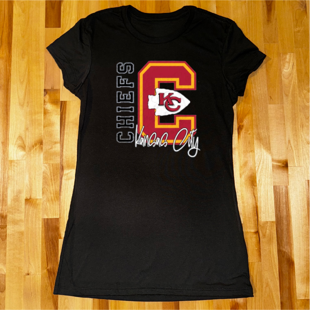 Kansas City Chiefs Ladies Fitted Tee