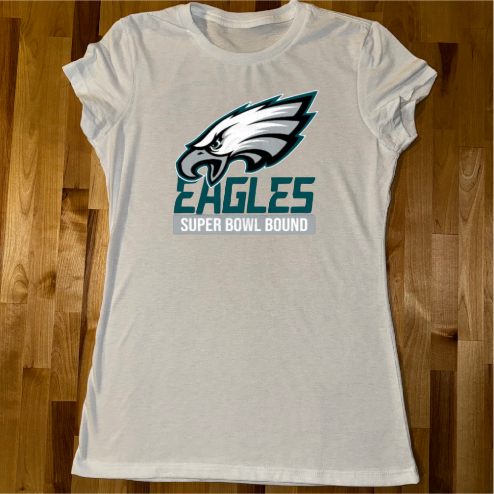 Eagles Ladies Fitted Tee