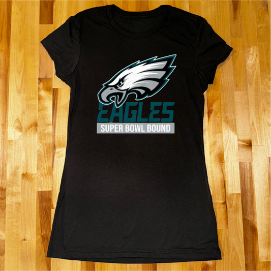 Eagles Ladies Fitted Tee