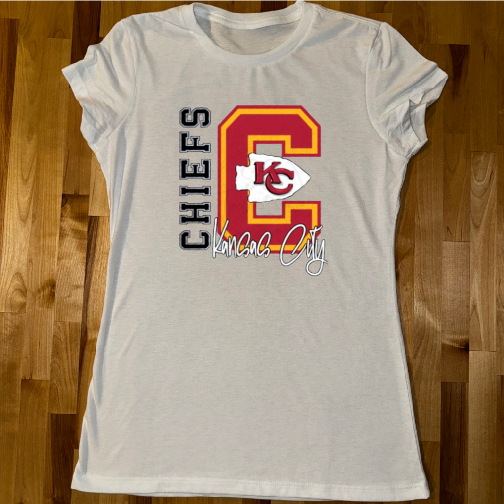 Kansas City Chiefs Ladies Fitted Tee